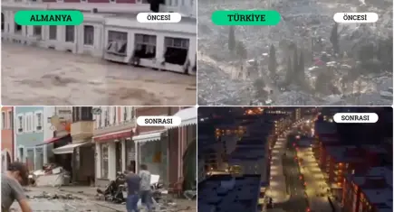 Almanya’da viral olan kıyaslama: Hatay’da şehirler kuruldu, Ahr Vadisi bürokrasiye takıldı!