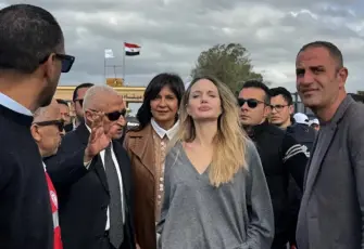 Angelina Jolie’den Gazze sınırına ziyaret