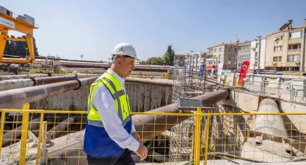 Buca Metrosu’nda tünel kazılarında sona gelindi