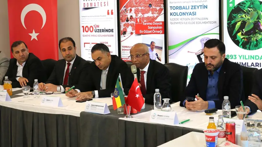 Etiyopya Büyükelçisi Mahmud, Torbalı’daki gıda üreticileriyle buluştu