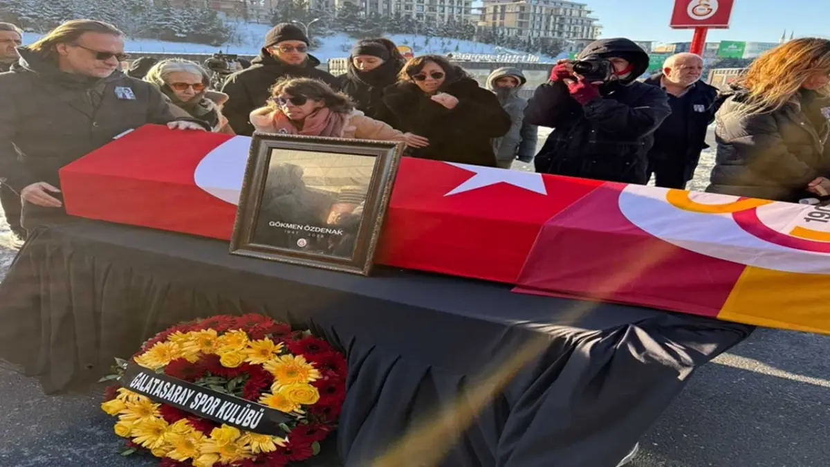 Galatasaray efsanesine veda: Gökmen Özdenak son yolculuğuna uğurlandı  haberinin görseli