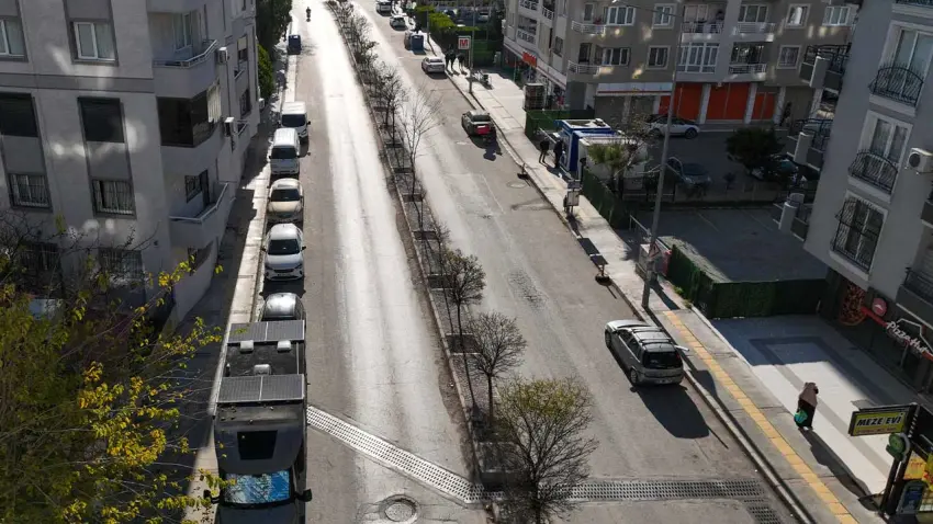 Buca’da orta refüjler daha estetik ve güvenli hale geliyor