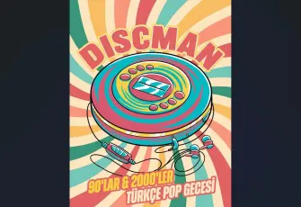 Discman ile 90’lar ve 2000’ler Türkçe Pop Gecesi