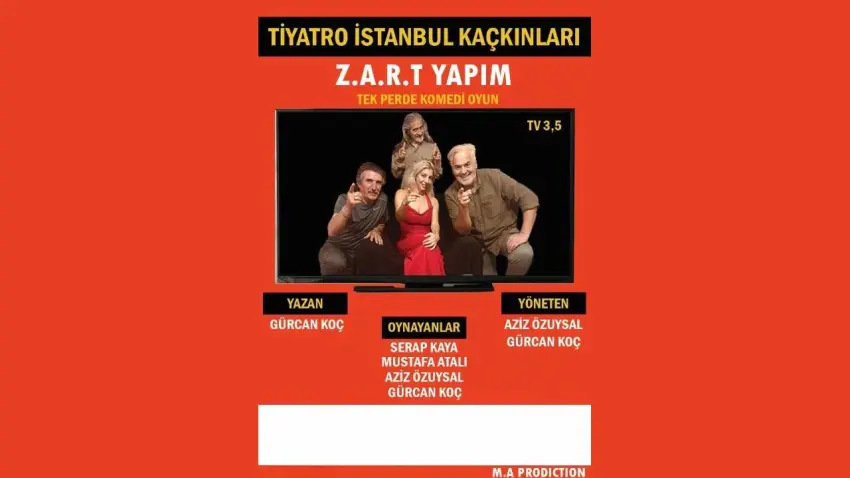 “Zart Yapım” Karşıyaka’da kahkaha fırtınası estirecek