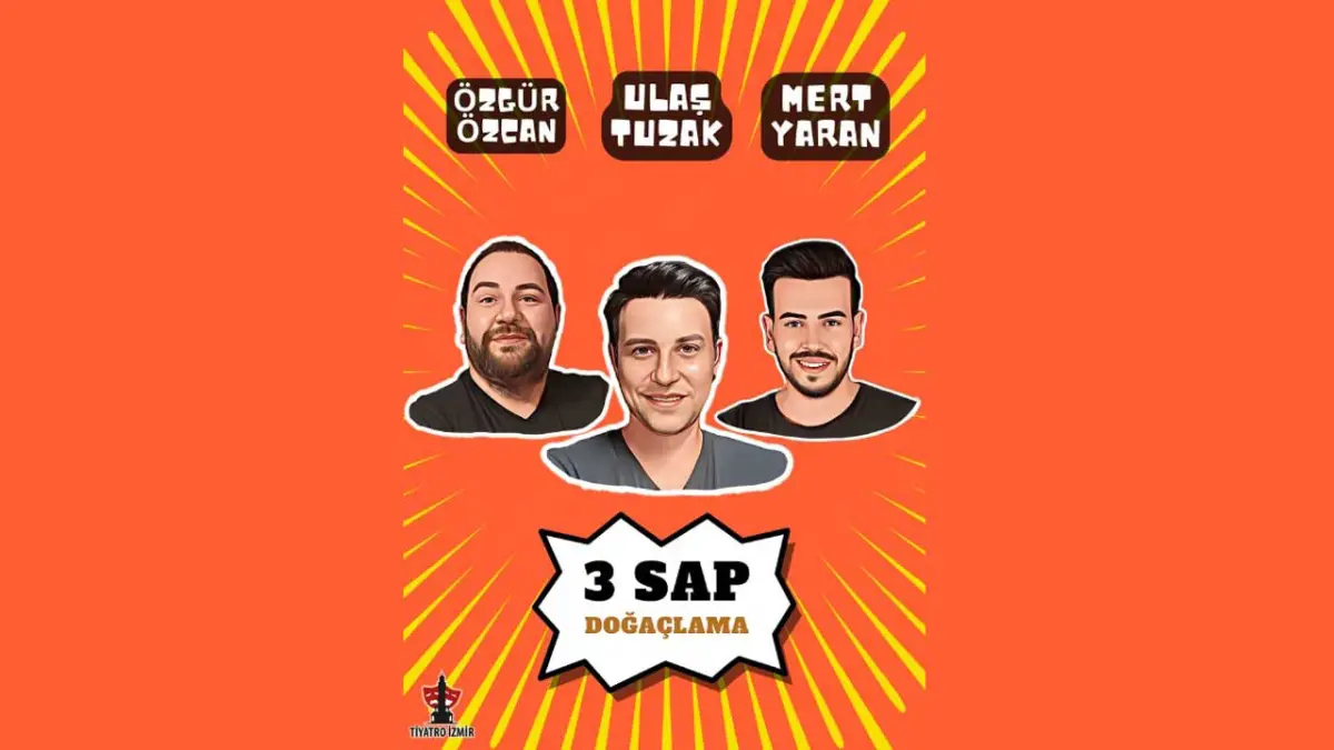 “3 Sap Doğaçlama” Maske Sanat Tiyatro’da haberinin görseli