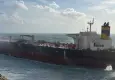 Bozcaada açıklarında fırtınada sürüklenen tanker karaya oturdu