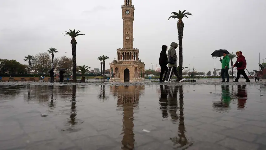 Şemsiyeleri hazırlayın: İzmir'de yağışlı günler haberinin görseli