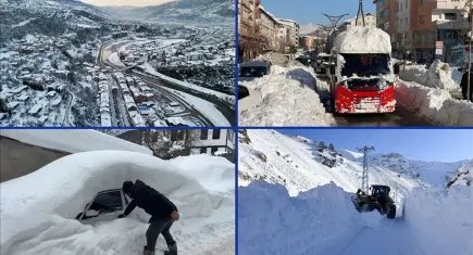 Yurdun birçok ilinde kar ve soğuk hava etkili oldu