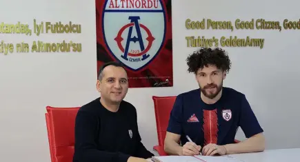 Altınordu’dan sürpriz transfer: Gökhan Süzen