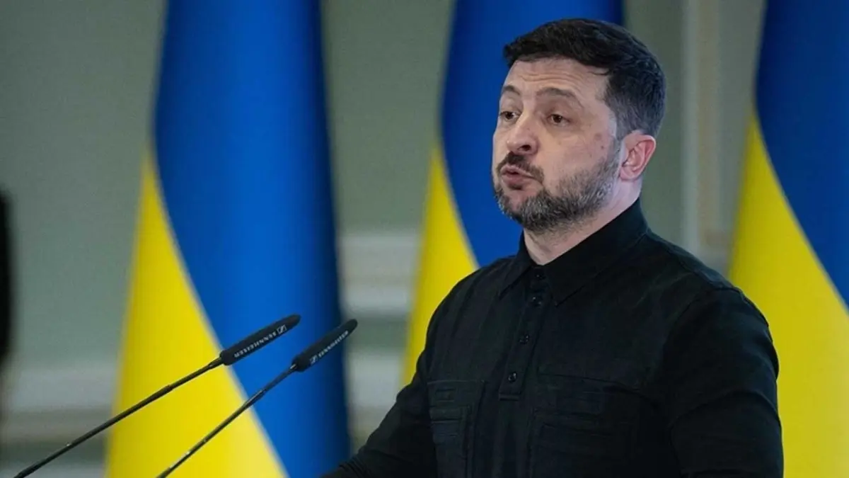 Zelenskiy, diplomasinin başarısız olması durumunda "aktif bir savunmaya" hazırlanacaklarını belirtti haberinin görseli