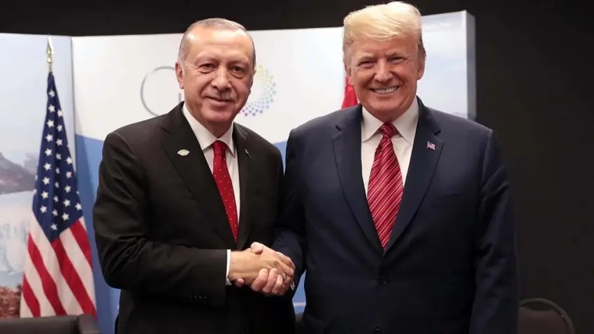 Erdoğan-Trump görüşmesine ilişkin açıklama haberinin görseli