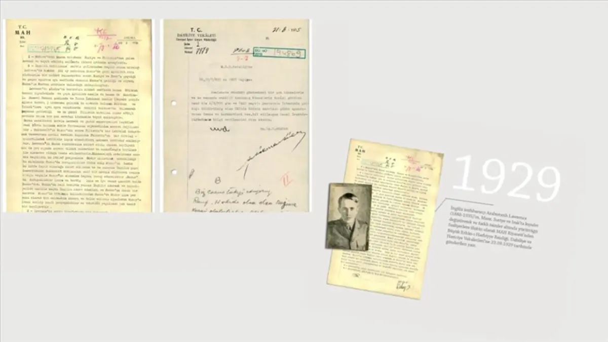 MİT arşivinden çıktı: ‘Arabistanlı Lawrence’ hakkında gizli rapor! haberinin görseli