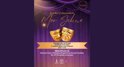 Mor Sahne tiyatro çalışmaları İzmirli kadınları sahneye davet ediyor