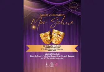 Mor Sahne tiyatro çalışmaları İzmirli kadınları sahneye davet ediyor