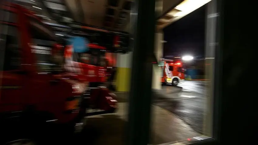 Ankara Emniyet Müdürlüğü Otoparkında yangın paniği haberinin görseli
