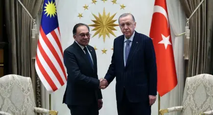 Cumhurbaşkanı Erdoğan, Malezya Başbakanı ile görüştü