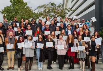 Folkart Academy, sezonun ilk mezunlarını verdi 