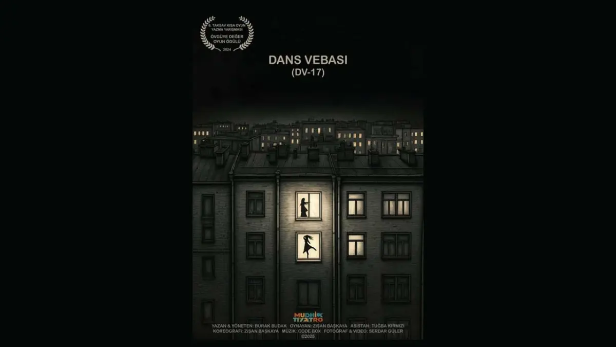 Dans Vebası (DV-17)” Boyoz Akademi’de çarpıcı bir hikâyeyi sahneye taşıyor haberinin görseli