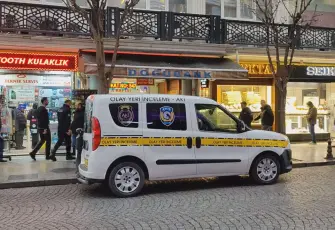 Doğubank iş hanına silahlı saldırı