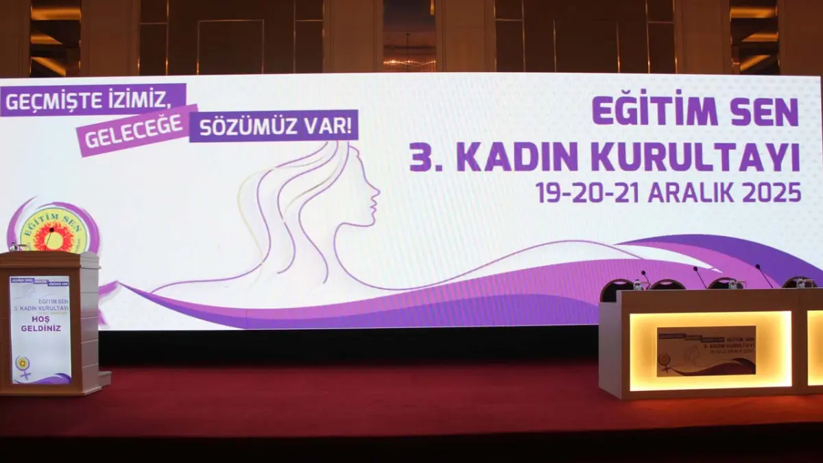 Eğitim-Sen’den 3. Kadın Kurultayı sonuç bildirgesi haberinin görseli