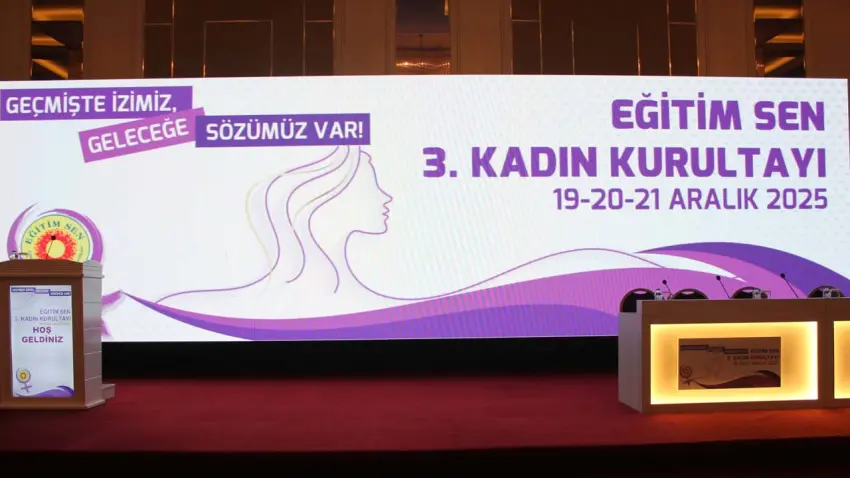 Eğitim-Sen’den 3. Kadın Kurultayı sonuç bildirgesi haberinin görseli
