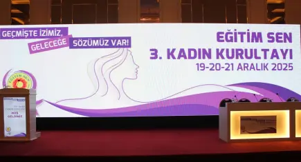 Eğitim-Sen’den 3. Kadın Kurultayı sonuç bildirgesi