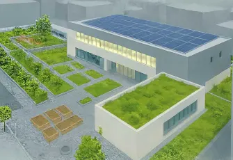 İzmir’de kamu binaları yeşil çatılarla iklime hazırlanıyor