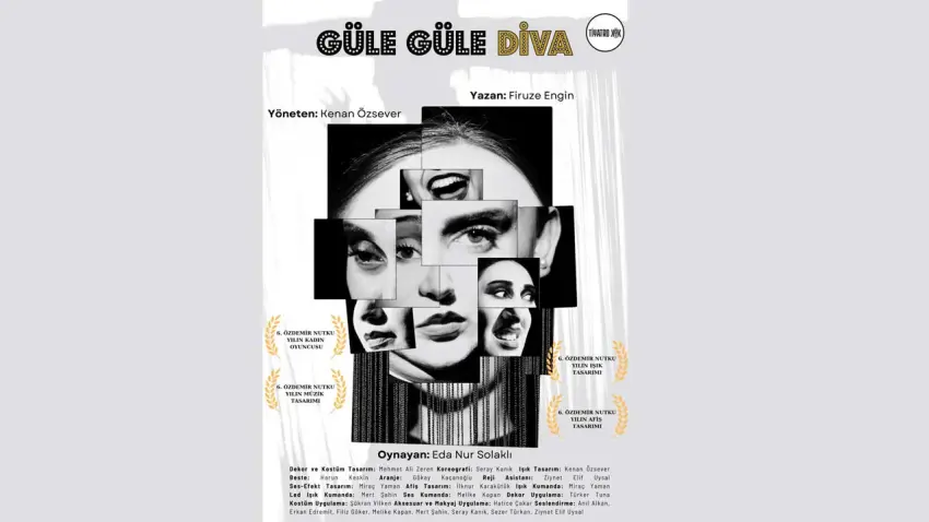 Ödüllü Oyun “Güle Güle Diva” İzmir’de seyirciyle buluşuyor haberinin görseli