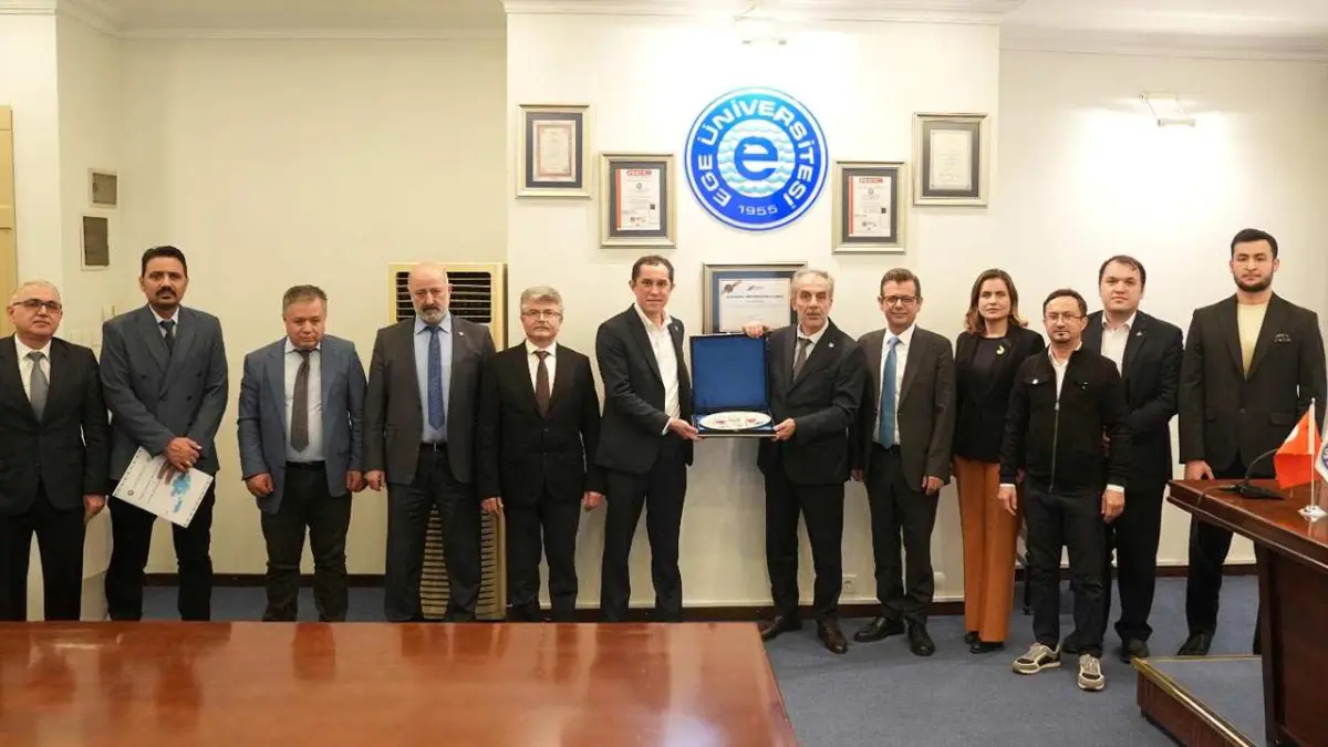 Ege Üniversitesi’nden Özbekistan’a akademik köprü haberinin görseli