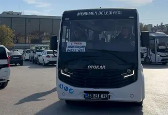 Menemen’de ücretsiz ring seferleri vatandaşa derman oldu