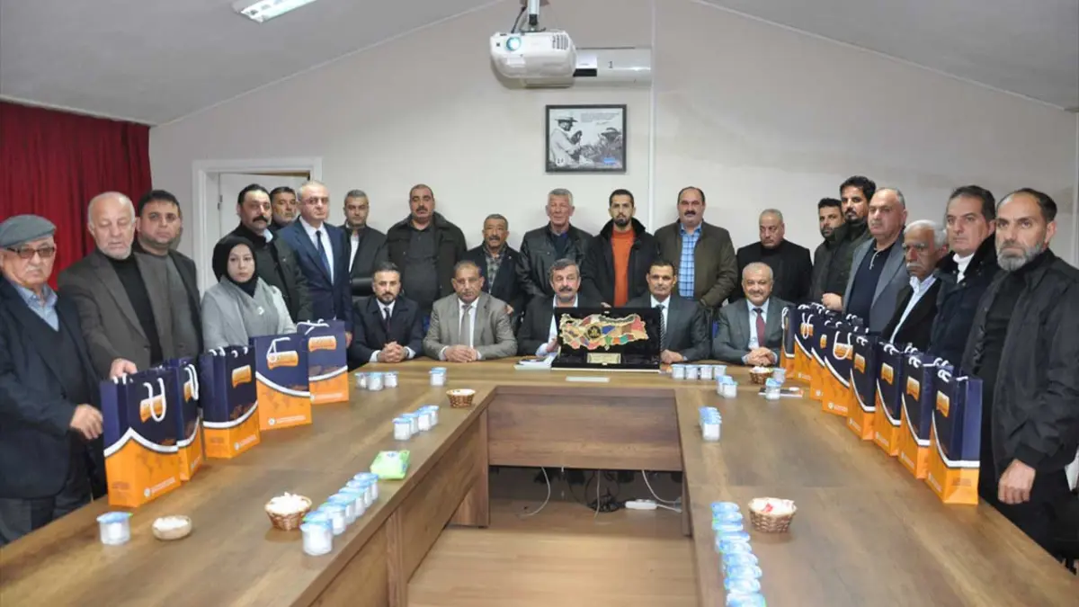 Musul’dan gelen tarım heyeti Ödemiş’te fidancılık çalışmalarını inceledi haberinin görseli