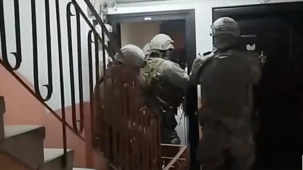 Organize suç örgütüne yönelik 21 ildeki operasyon: 96 şüpheli yakalandı haberinin görseli