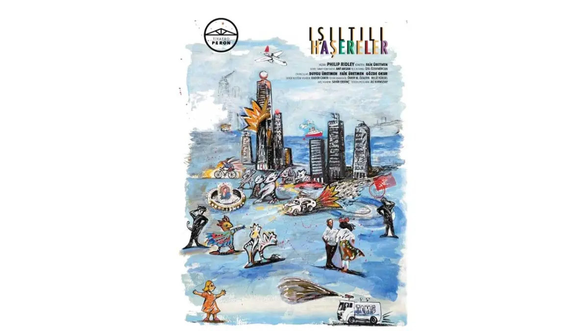 Işıltılı Haşereler, Peron Sanat’ta seyirciyle buluşuyor haberinin görseli