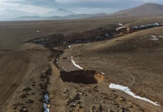 Konya Ovası’nda 30 metre çapında yeni obruk oluştu
