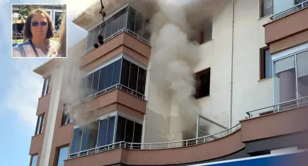 Yangında evinde ölü bulunan 70 yaşındaki kadının, yeğeni tarafından bıçaklandığı ortaya çıktı