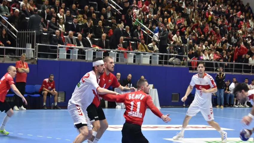 A Milli Erkek Hentbol Takımı, Bulgaristan’ı mağlup etti haberinin görseli