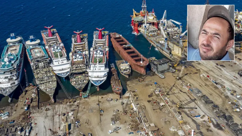 Ege İşçi Birliği’nden gemi sökümdeki ölüme sert tepki: Kaza değil, cinayet