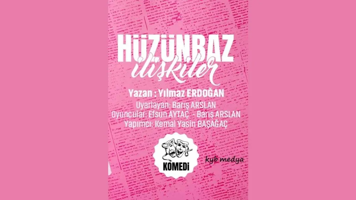 Hüzünbaz İlişkiler, İzmir’de kahkaha ve gerçeği aynı sahneye taşıyor haberinin görseli