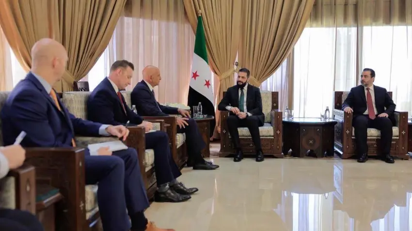 Tom Barrack, Ahmet Şara ile Şam’da görüştü haberinin görseli