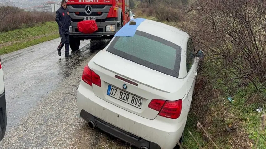 Şarampole düşen araçta sır ölüm: Otomobilinde vurulmuş halde bulundu haberinin görseli