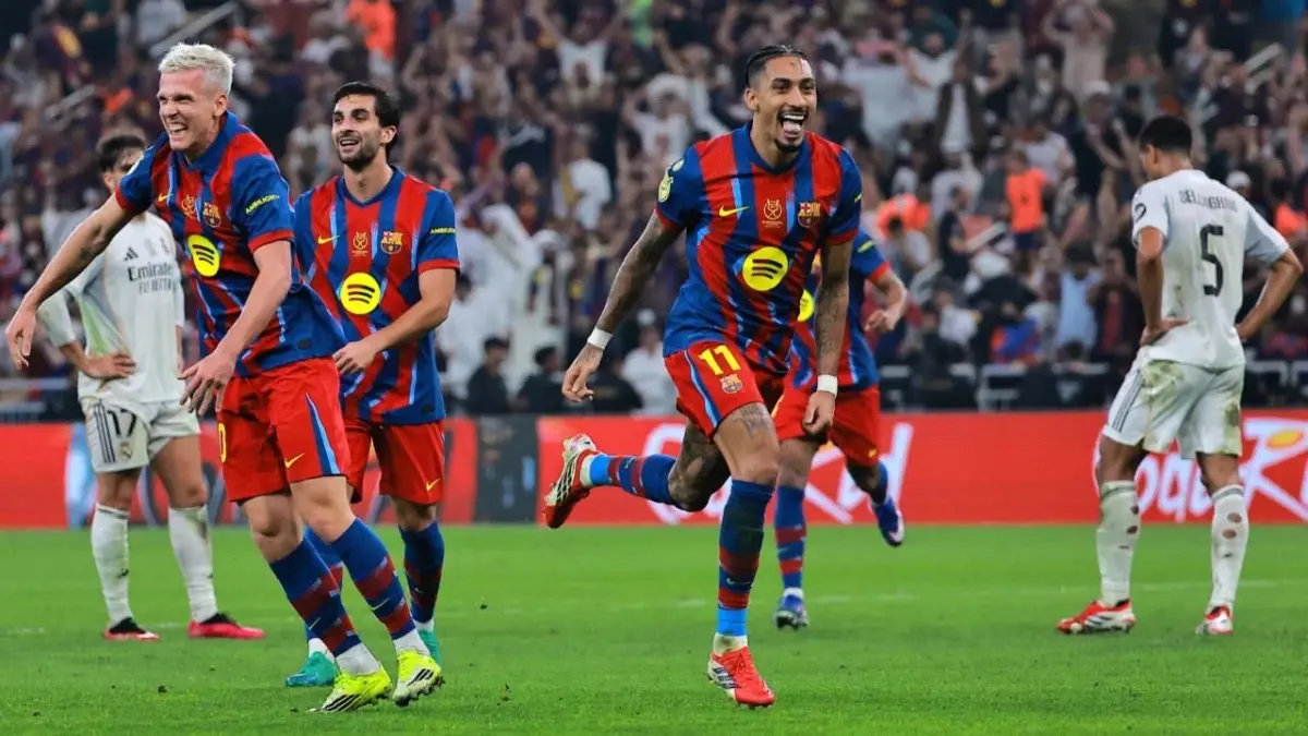 Süper Kupa Barcelona'nın oldu haberinin görseli