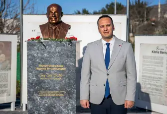 Bornova’da Denktaş’a vefa