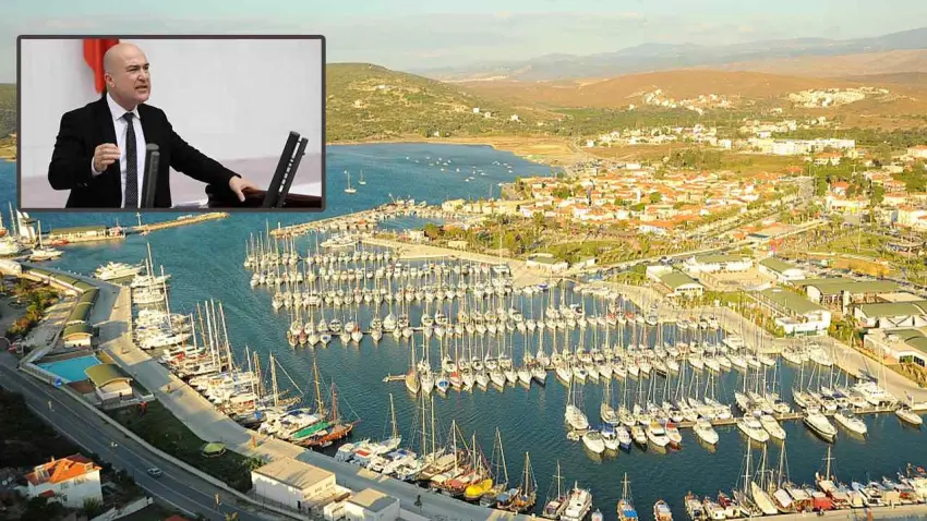 CHP’li Bakan Teos Yat Limanı sorununu Meclis’e taşıdı