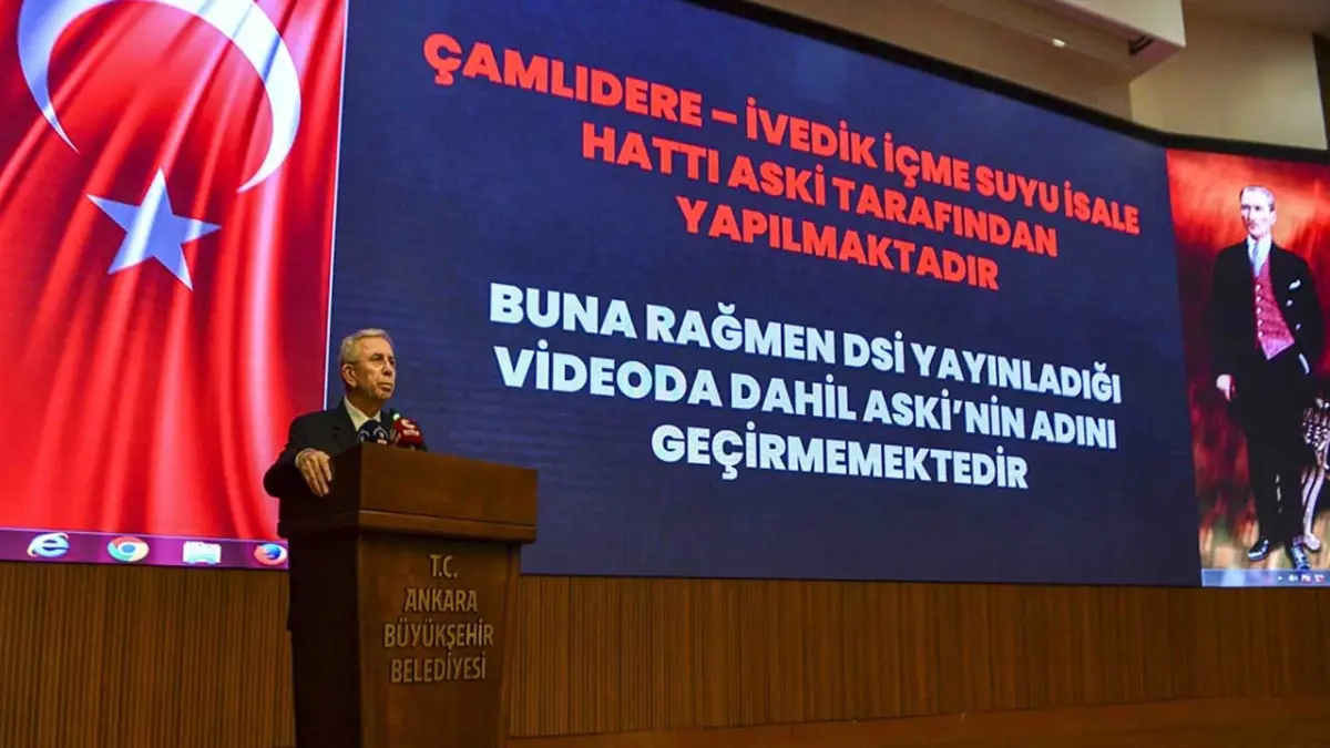 Mansur Yavaş’tan dezenformasyon uyarısı: Yalan haber yapanları savcılığa vereceğiz haberinin görseli