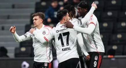 Beşiktaş kupada dolu dizgin: Kartal liderlik koltuğuna oturdu