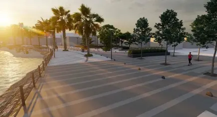 Çeşme'de Çiftlik Sahili yenileniyor