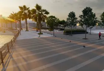 Çeşme'de Çiftlik Sahili yenileniyor