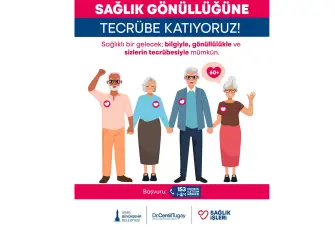 60 yaş üstü yurttaşlardan sağlığa gönüllü destek