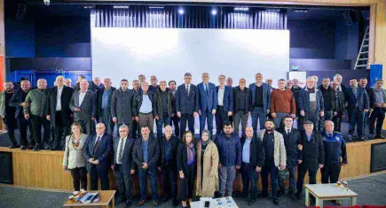 Başkan Tugay, Kemalpaşa’da muhtarlarla bir araya geldi