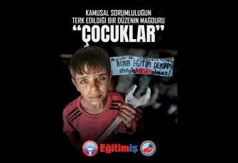 Eğitim-İş’ten çarpıcı rapor: 611 binden fazla çocuk okul dışında